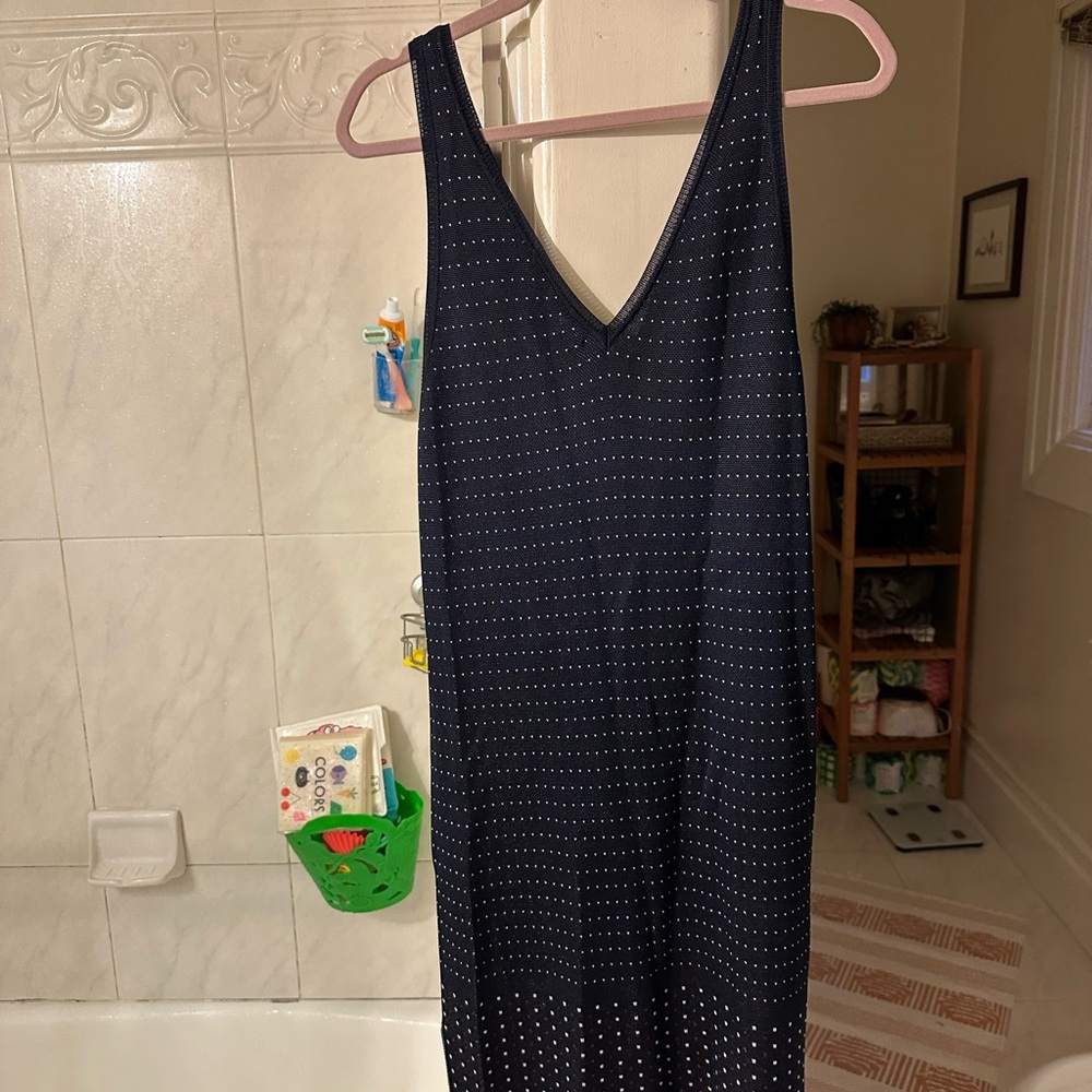 Rag & Bone Abigail Dot Knit V neck dress - Picture 6 of 8